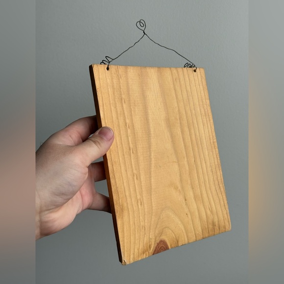 Vintage Hanging Wood Plaque Welcome Each New Day & Home Is Where The Heart Is - Picture 10 of 14